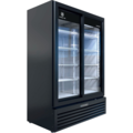 Beverage-Air Glass Door Merchandiser, Sliding Doors, 34.98 cu. ft. Capacity, Black MT53-1-SDB